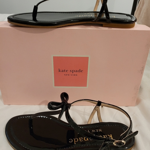 Kate Spade PIAZZA leather sandal - Picture 7 of 8